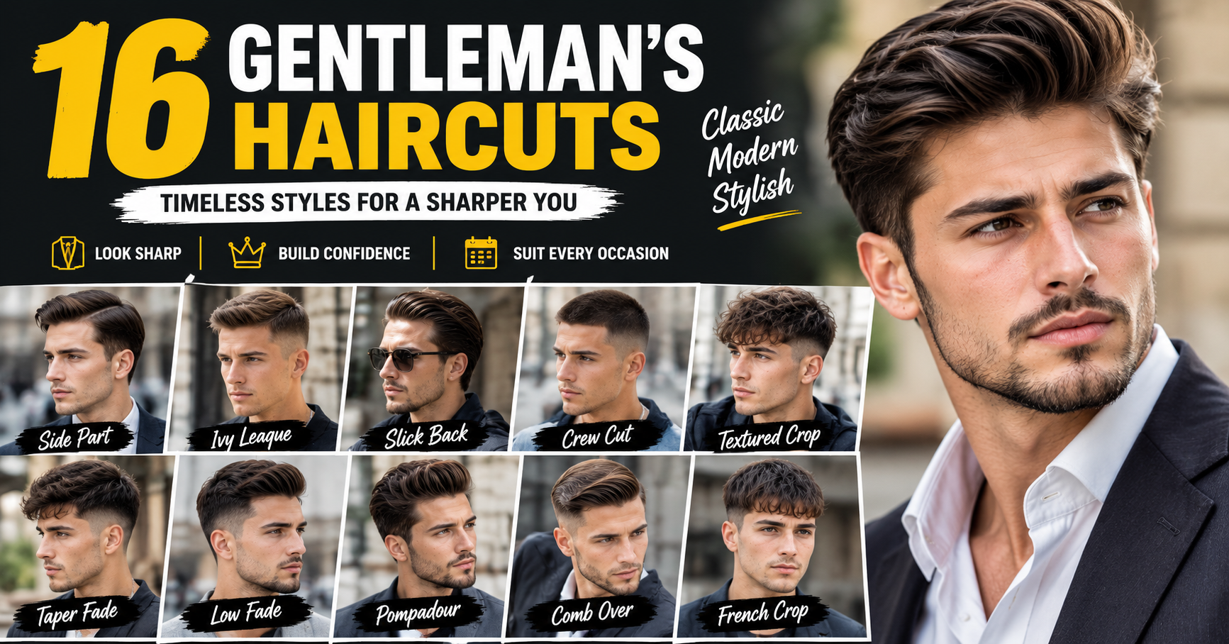 16 Gentleman’s Haircuts