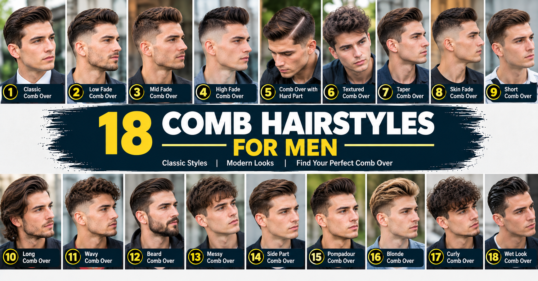 comb over hairstyles